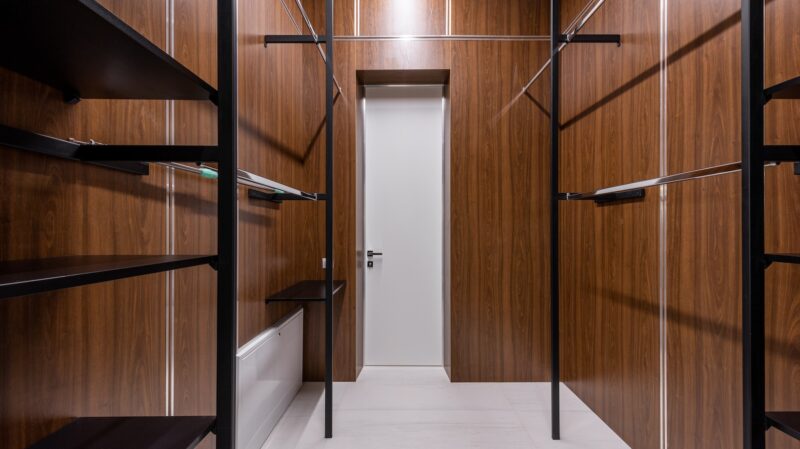 wood closet doors