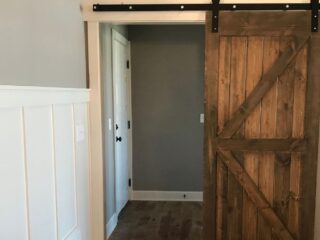 double sliding barn doors for closet