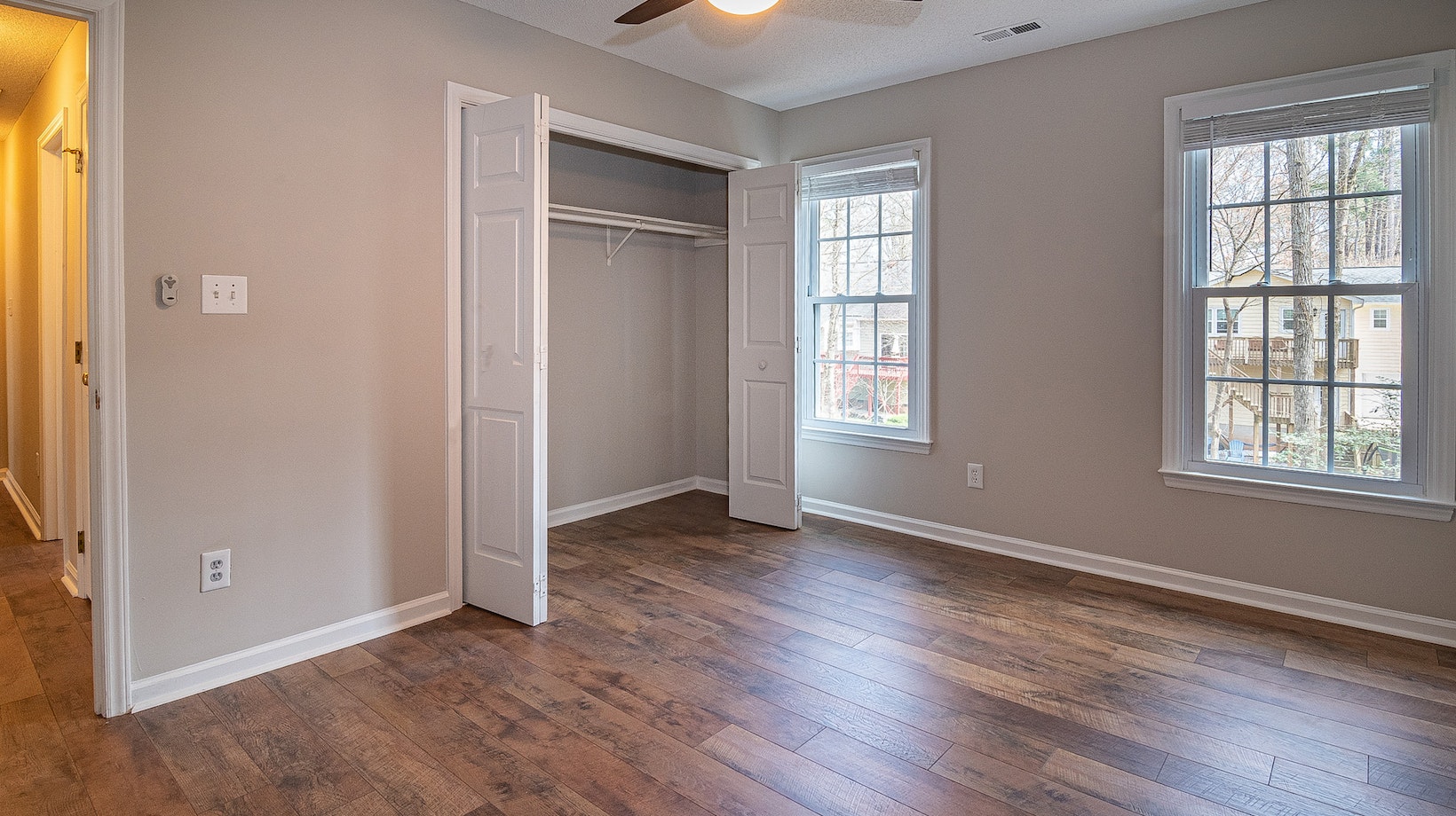 bifold closet doors makeover