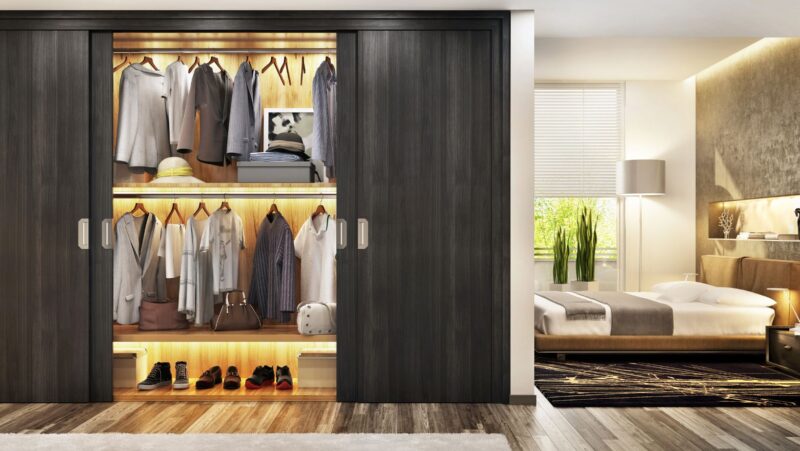 modern closet doors