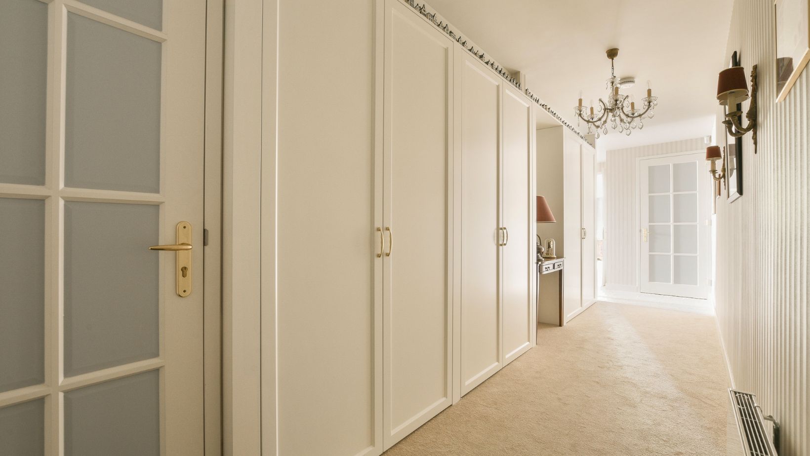 Organize and Conceal in Style Your Wall Closet with Doors - Home Hearted