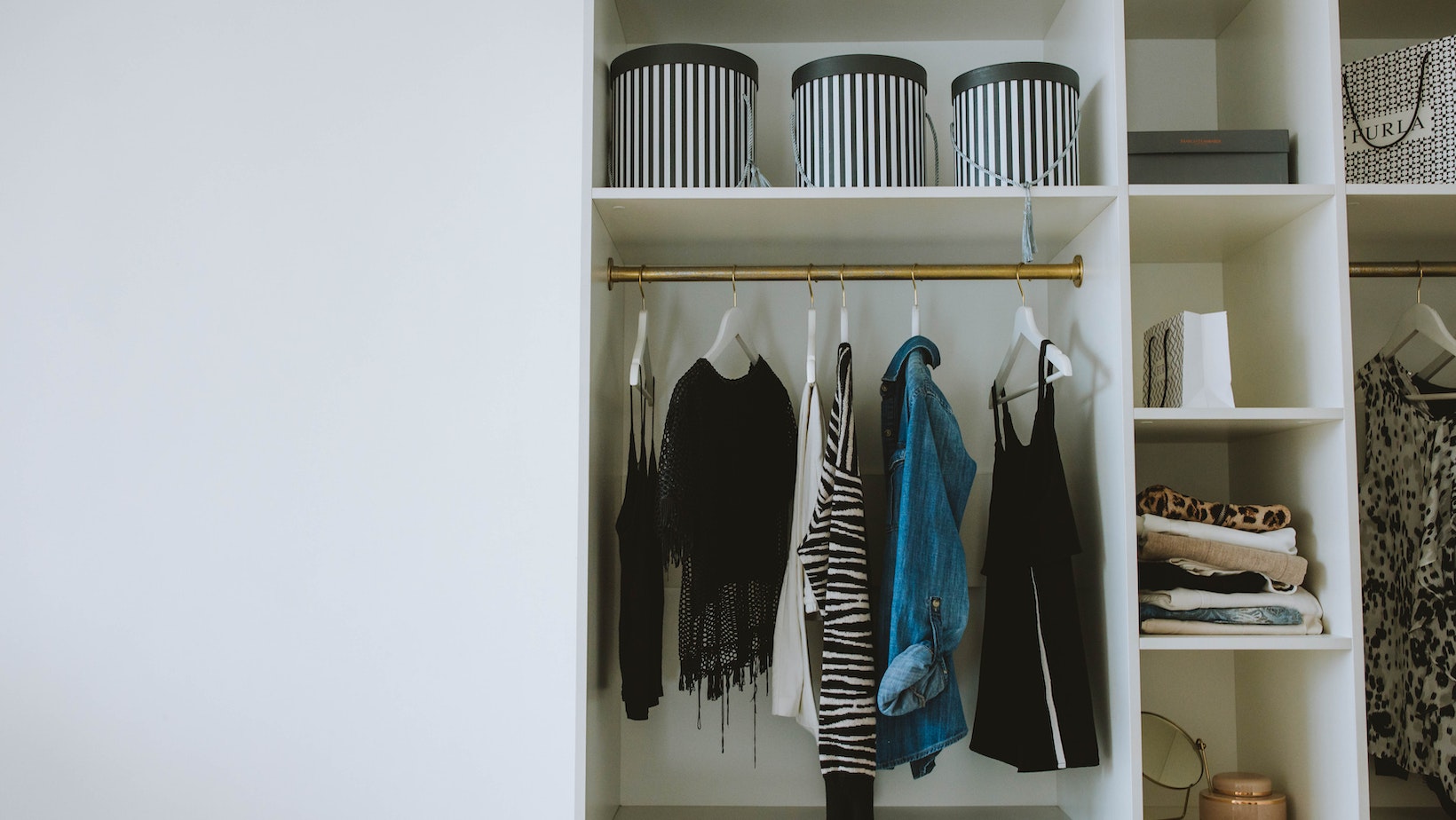 ideas for closet without doors