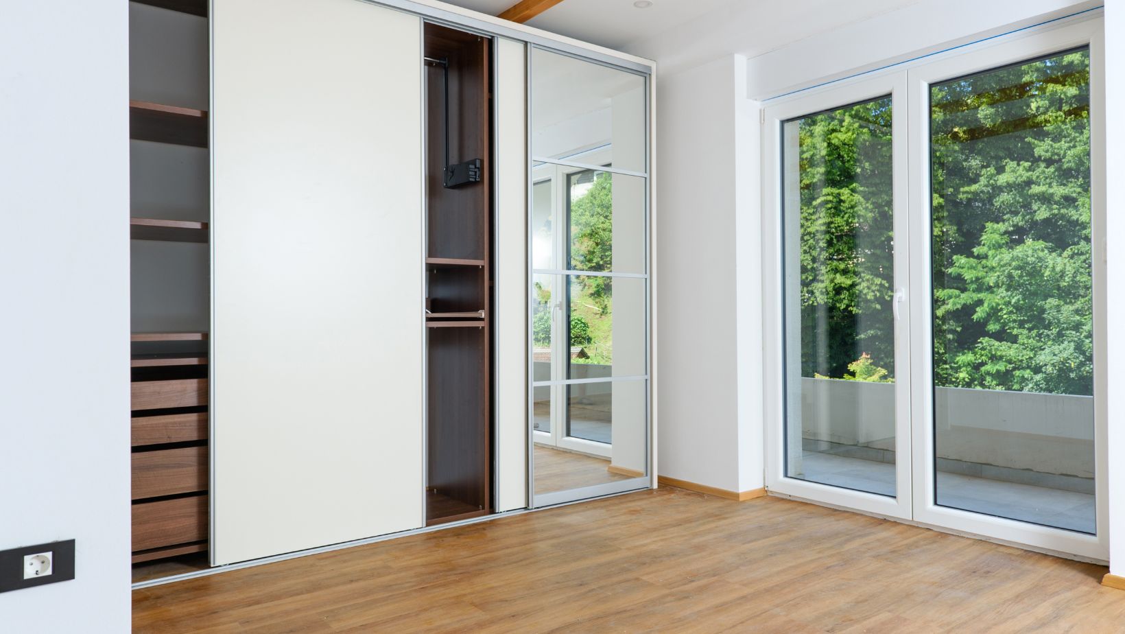 double hung closet doors