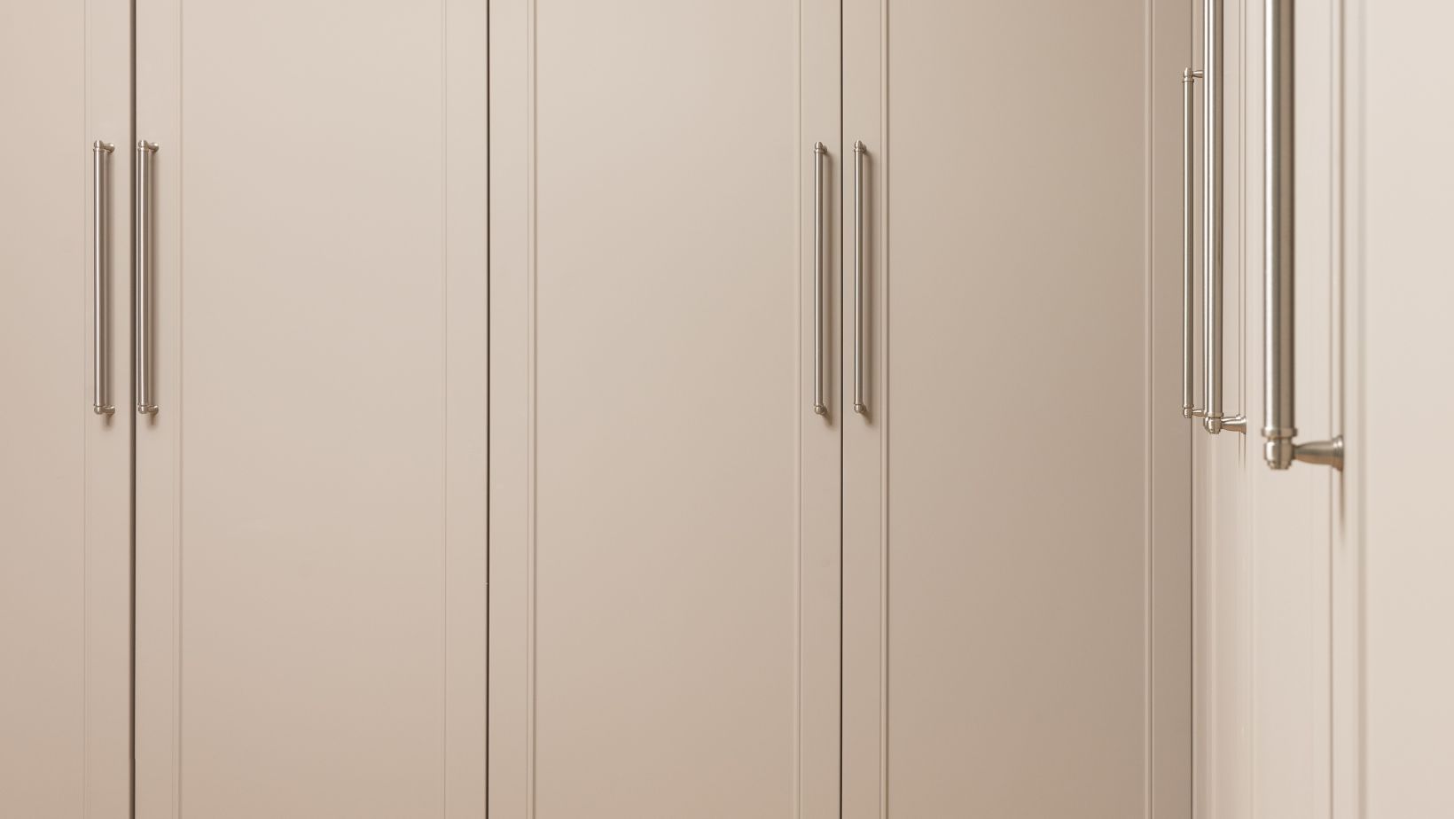 alternative to bifold doors for laundry closet