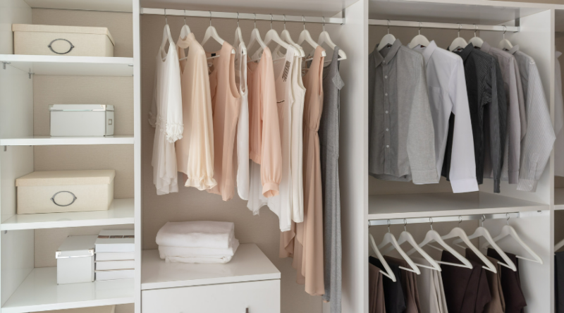 free standing closet systems with doors