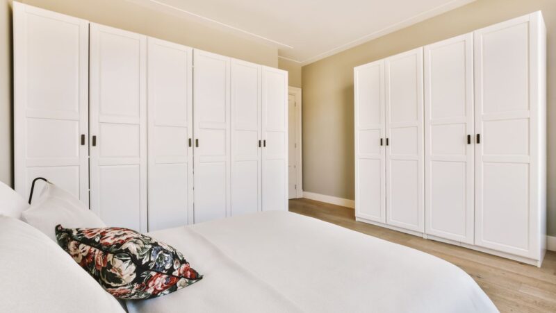 paneled closet doors