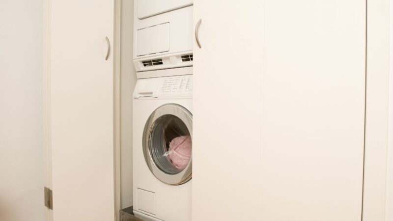 alternative to bi-fold doors for laundry closet