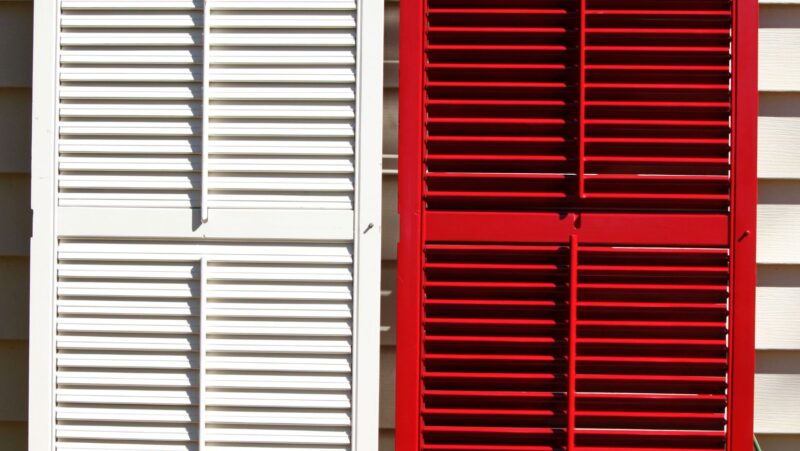 modern louvered closet doors