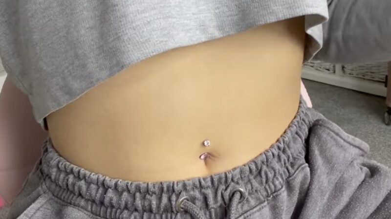 how to pierce your belly button at home without kit