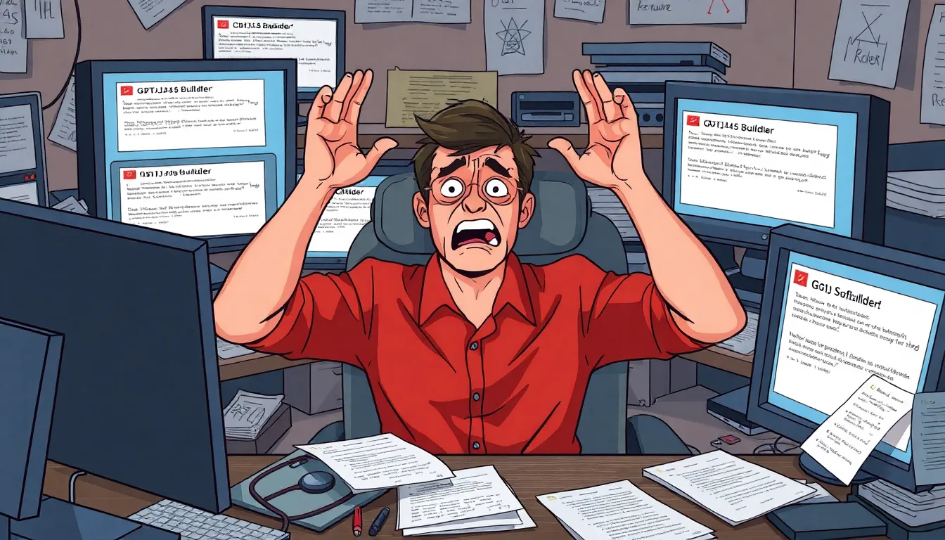 software gdtj45 builder does not work