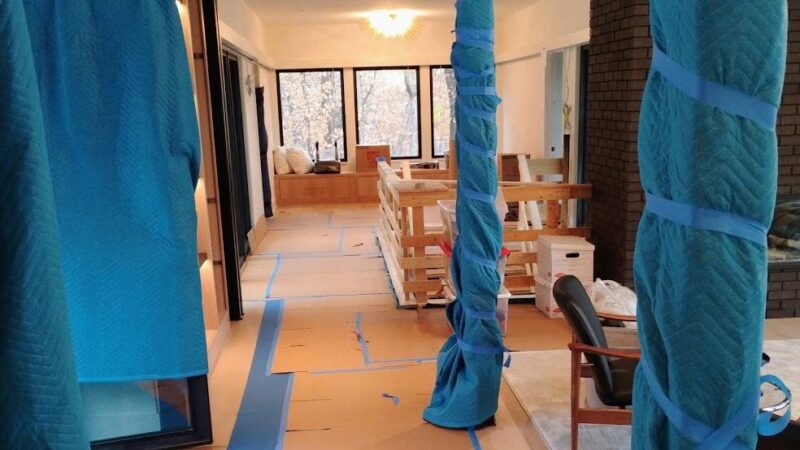 home move protection, office relocation tips, moving furniture damage prevention, packing tips for moves, moving floor protection, wall safeguard during move, furniture moving techniques, commercial move planning, residential move tips, local office relocation