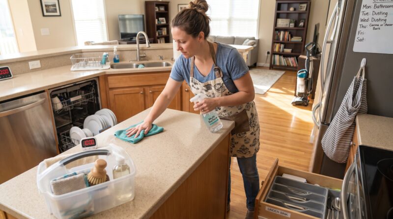 Cleaning Tips and Routines From Home-Hearted.com