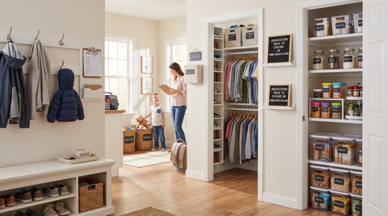 Organization Ideas to Explore on Home-Hearted.com