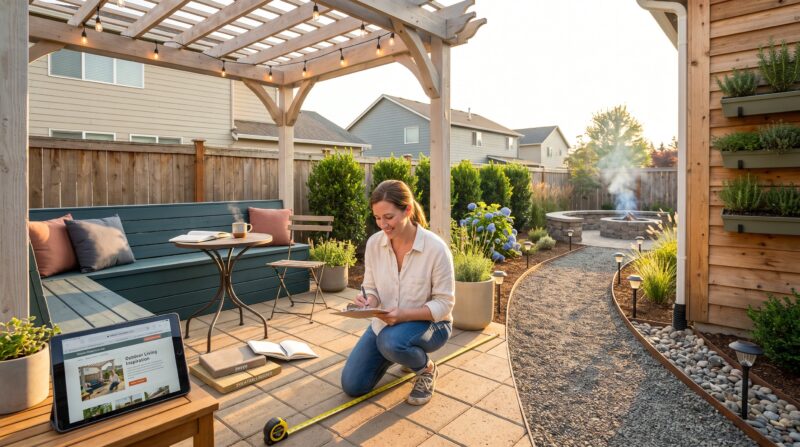 Outdoor Living Inspiration on Home-Hearted.com